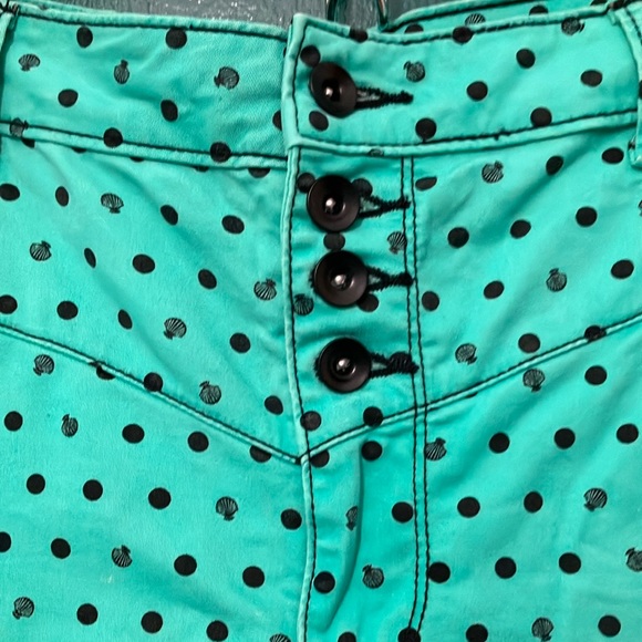 Disney Little Mermaid Polka Dot Women's Shorts - Picture 3 of 5